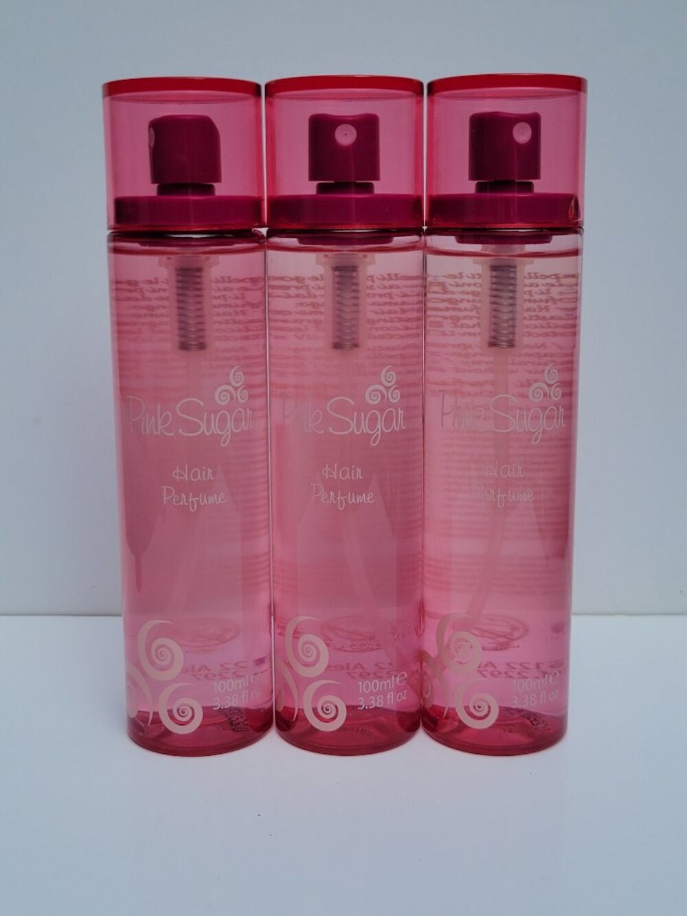 Aquolina - Pink Sugar 100ml Hair Fragrance Spray (Set of 3 Bottles)